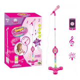 Microfone Infantil Brinquedo Karaoke