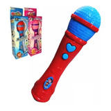 Microfone Infantil Brinquedo Musica Som E Voz Da Criança