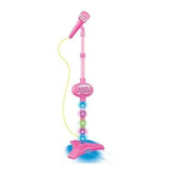 Microfone Infantil Menina Rock Show Mp3 Luz E Som Dm Toys