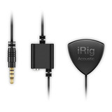 Microfone Interface Violão Irig Acoustic Ik Multimedia