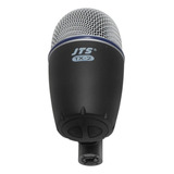 Microfone Jts Condesador P Bumbo Tx 2 Cor Preto