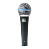 Microfone Jwl Ba 58 Dinâmico Supercardióide
