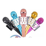 Microfone Karaoke Bluetooth Encante Seu Público Com Estilo