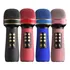 Microfone Karaokê Bluetooth Usb Sd Alto Falante Muda Voz 