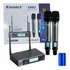 Microfone Karsect Krp2 Sem Fio Duplo De Mão 150 Freq Recarre