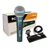 Microfone Ksr Pro Km58 Beta Cabo Cachimbo E Bag