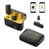 Microfone Lapela Bluetooth P Ios Android Estojo Carregamento
