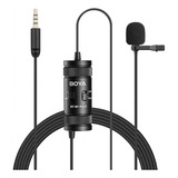 Microfone Lapela Boya By m1 Pro Ii Câmera Pc Celular Preto