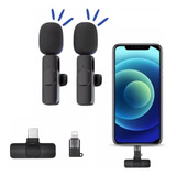 Microfone Lapela Celular Duplo Profissional Samsung iPhone C