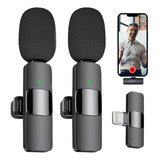 Microfone Lapela Duplo K9