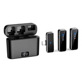 Microfone Lapela Duplo Lightning