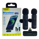 Microfone Lapela Duplo P