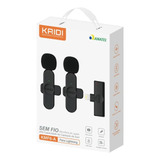 Microfone Lapela Duplo P