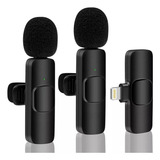 Microfone Lapela Duplo S Fio Profissional Compatível iPhone