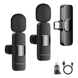 Microfone Lapela Duplo Sem