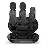 Microfone Lapela Duplo Tipo C iPhone Anti Ruido Bluetooth
