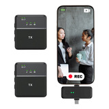 Microfone Lapela Duplo Universal