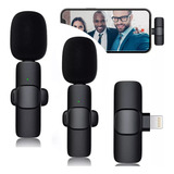 Microfone Lapela Duplo Wireless iPhone Ios iPad Lightning