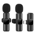 Microfone Lapela K9 Duplo Para Android E Yphone 15 Tipo - C