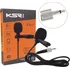 Microfone Lapela Ksr Lt2a P2 Rosca Int Serve Karsect Lt4a
