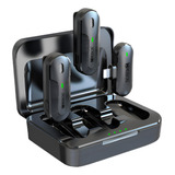 Microfone Lapela Profissional Sem Fio Duplo Hrebos If 207