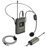 Microfone Lapela S Fio P Dslr Dv Câmeras Canon Nikon Sony