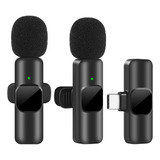 Microfone Lapela S Fio Plug 2x1 iPhone iPad Android Samsung! Cor Tipo C