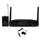 Microfone Lapela Sem Fio Leson Ls901 Profissional Preto Som