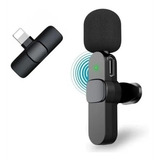 Microfone Lapela Sem Fio Profissional Para iPhone Cor Lightning (iPhone)