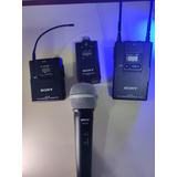 Microfone Lapela Sem Fio Sony Uwp V1 Urx Utx P2 Kit Completo