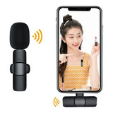 Microfone Lapela Wireless Sem Fio Para iPhone iPad Lightning