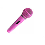 Microfone Le Son Profissional Mc 200 Cor Rosa