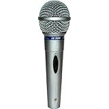 Microfone LeSon Mc 200 Dinamico Cardióide Profissional Prata