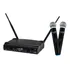 Microfone Lyco Sem Fio Duplo De Mão Uhf Uh02mm Profissional