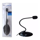 Microfone Multimídia Omnidirecional Knup P2 De Mesa Kp 903