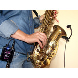 Microfone P Sax Trompete Clarinete Trombone Metais Sopro