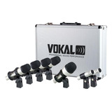 Microfone Para Bateria Kit Vokal Vdm7