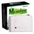 Microfone Para Câmera De Segurança Cftv Profissional Dvr Cor Branco
