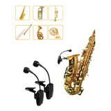Microfone Para Clarinete Trompete Sax Trombone Sopro Musica