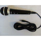 Microfone Philips Fm 02 Decada 90 Karaoke - 100% Ok -