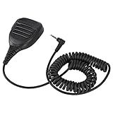 Microfone Portátil De 3 5 Mm PTT 3 5 Mm PTT Para Rádio Walkie Talkie Para YAESU FT1D FT1XDR FT2DR FT2XDR