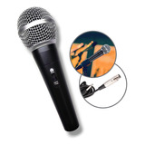Microfone Profissional Dinâmico M58 Original