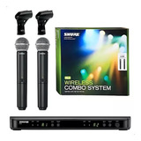Microfone Profissional Duplo De