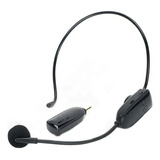 Microfone Profissional Headset Sem Fio Auricular Cabeça Aula