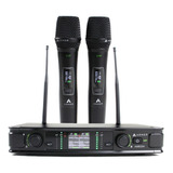 Microfone Profissional Sem Fio Duplo Digital Armer Ax802m