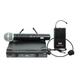 Microfone Profissional Sem Fio Jwl U 585h Mão Headset