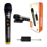 Microfone Profissional Sem Fio Wireless Som Digital Potente