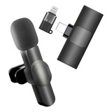 Microfone S Fio Lapela Celular Profissional Android E iPhone