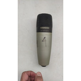 Microfone Samson C01 Condensador Cardióide Prata