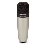 Microfone Samson C01 Condensador Hipercardióide